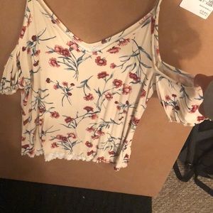 Off the shoulder tank